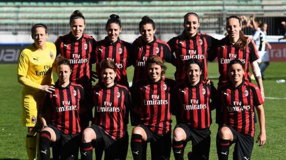 Serie A Femminile, la classifica: Milan momentaneamente a -1 dal secondo posto 