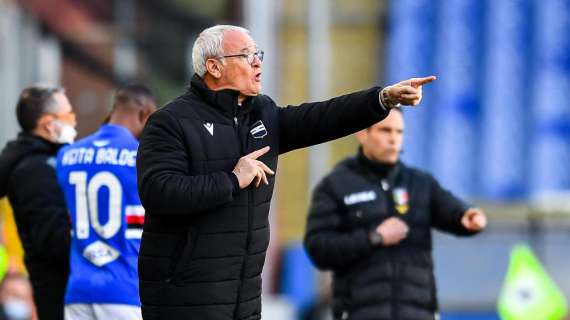 Sampdoria, Ranieri: "Impresa sfiorata contro il Milan, siamo andati vicino a vincerla"