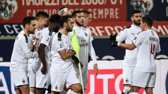 Serie A, la classifica dopo il girone d'andata: Milan decimo