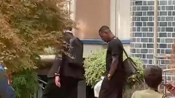 VIDEO MN - Estupinan ha terminato le visite mediche presso La Madonnina