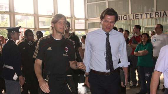 La squadra è arrivata a Londra