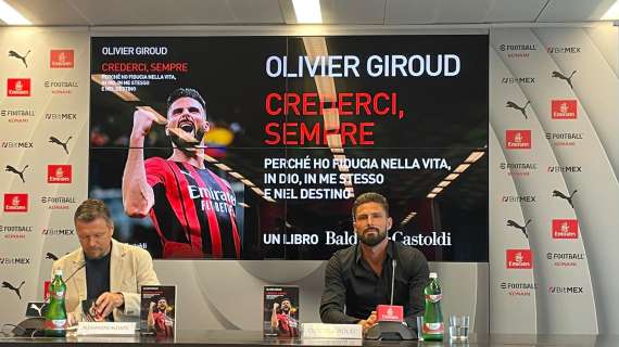 Giroud: "Tra gli anni 90 e il 2000 ero un grande tifoso del Milan. Sheva era la classe; quando l'ho incontrato..."