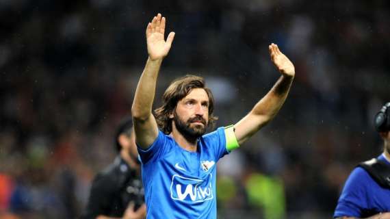 Pirlo: “Mi piace come gioca il Milan, Ancelotti può fare bene a Napoli”