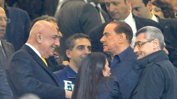 Milan-Juve, San Siro: Berlusconi c'è, Barbara no