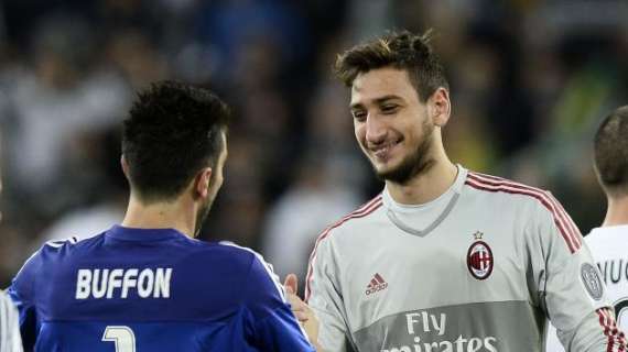 CorSera - Juventus, Buffon esalta Donnarumma: “Può fare la storia del ruolo, è come un fratellino per me”