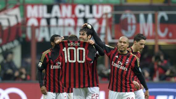 Milan, il gol del giorno: Kakà fa 100 in rossonero 