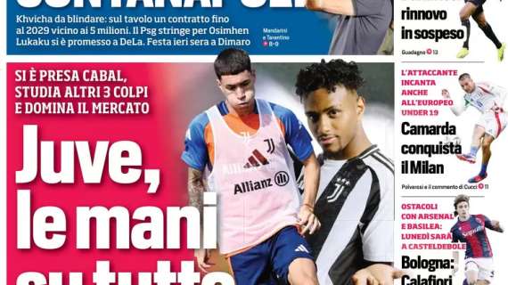 Il CorSport in apertura: "Camarda conquista il Milan"