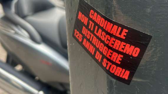 FOTO MN - Continua la protesta contro la proprietà: "Cardinale, non ti permetteremo di cancellare 125 anni di storia"