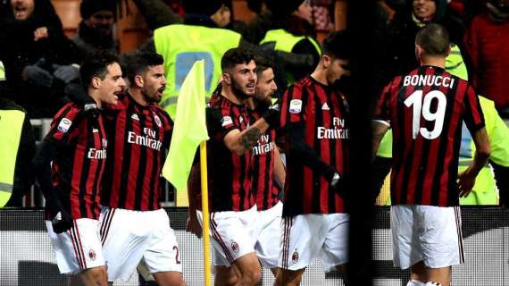 Milan, 21 tiri contro il Bologna: eguagliato il record del derby