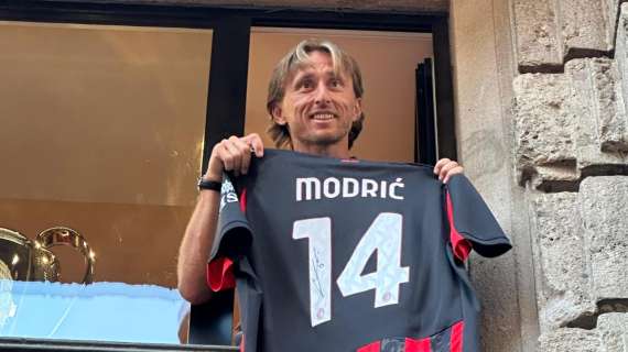 Modric stupito da Milanello: "I campi qui sono bellissimi, non vedo l'ora di iniziare"