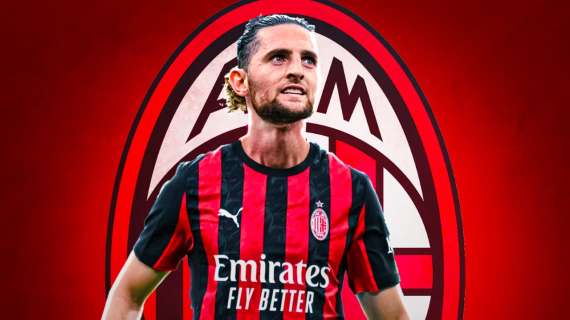 È fatta: Adrien Rabiot sarà un giocatore del Milan. Operazione da 10 milioni