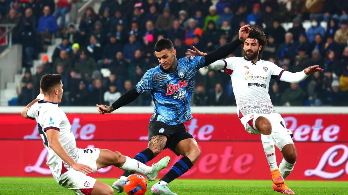 L’Atalanta batte il Cagliari grazie alla doppietta di Scamacca