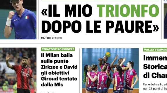 Milan, casting per le punte: le prime pagine dei principali quotidiani sportivi