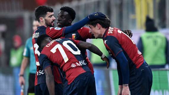 Serie A, la classifica aggiornata: il Genoa vola all'undicesimo posto