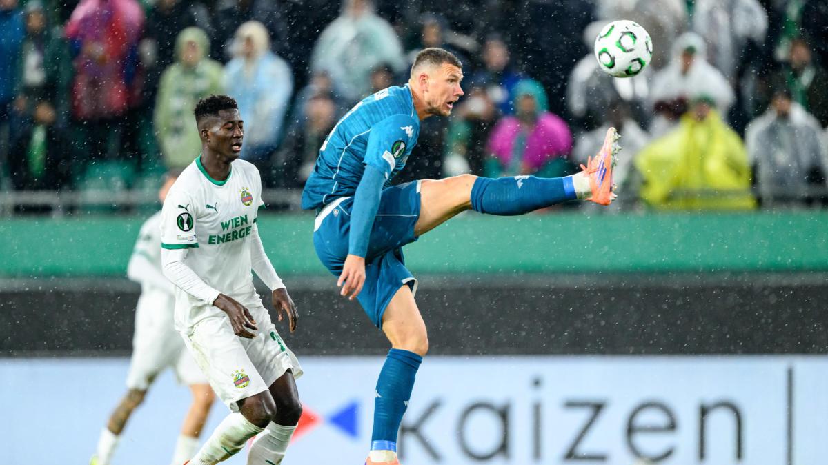 Sfogo clamoroso di Dzeko verso i tifosi della Fiorentina