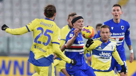 Coppa Italia: 4-1 alla Sampdoria, Juventus ai quarti