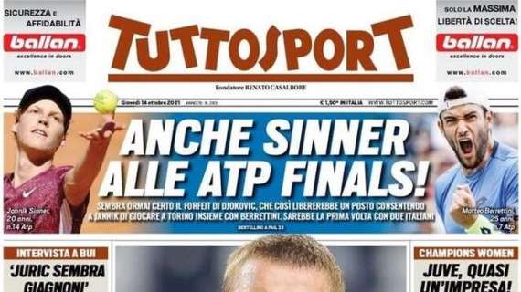 Milan, Tuttosport in prima pagina: "Una iella del Diavolo"