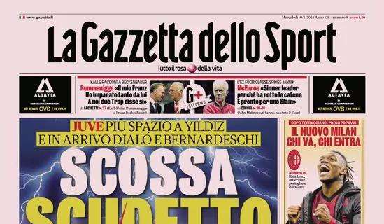 Tra mercato e Coppa Italia. Gazzetta: "Il nuovo Milan: chi va, chi entra. I titolarissimi di Pioli per la rivincita con Gasp"