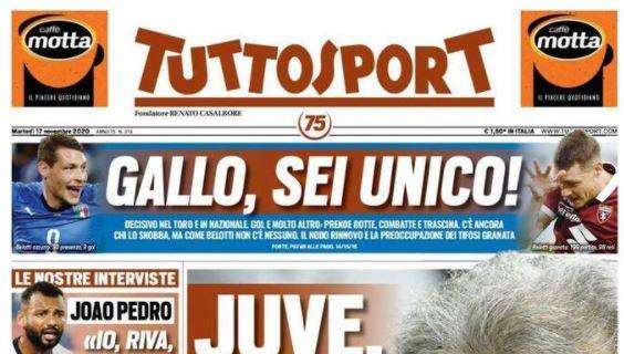 Tuttosport in prima pagina: "Calhanoglu, l’ira del Milan"