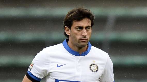 Inter, Milito: "Sono quasi al termine del recupero dall'infortunio"