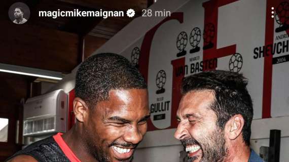 Maignan entusiasta di Buffon: "È sempre un piacere incontrarti, leggenda"