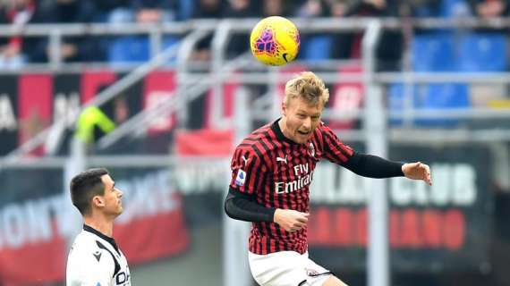 Kjaer: "Mi alleno per farmi trovare pronto quando torneremo a giocare"
