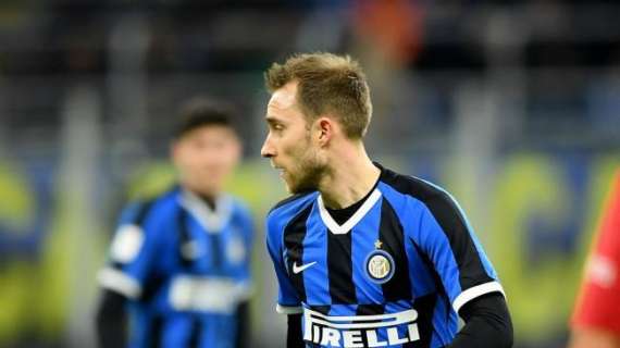 Inter, Eriksen: "Non vedo l'ora che ci sia il derby di Milano"