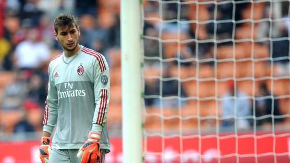 Donnarumma, il "prima" e il "dopo" proposto dal Milan