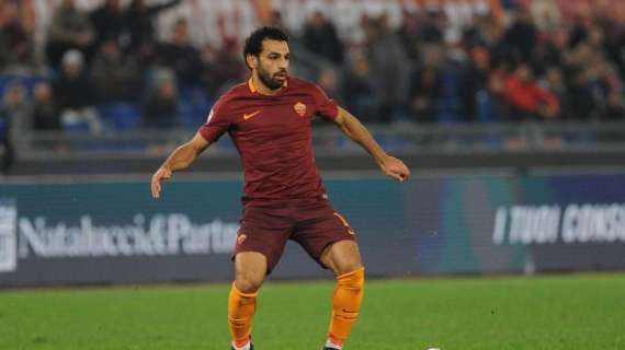 Roma, Salah salterà anche la sfida contro il Milan