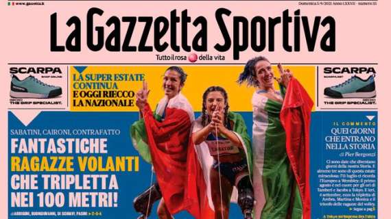 Italia, La Gazzetta dello Sport: "Mondiale subito da blindare"