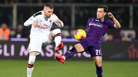 Rebic e la foto al Franchi dopo la quarta rete consecutiva