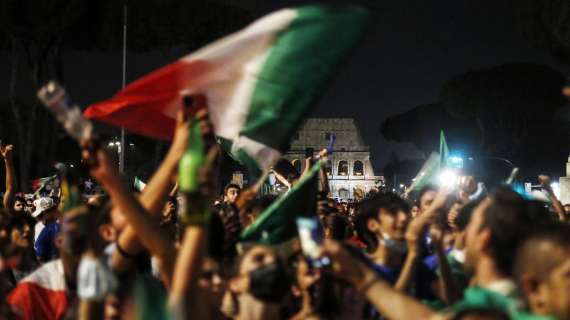 Ascolti Rai, la finale tra Italia e Inghilterra mette 18 milioni di italiani davanti alla tv