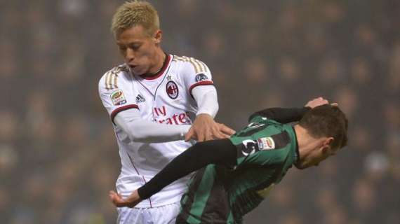 Verso Sassuolo-Milan: Honda e il suo debutto in Italia contro i neroverdi