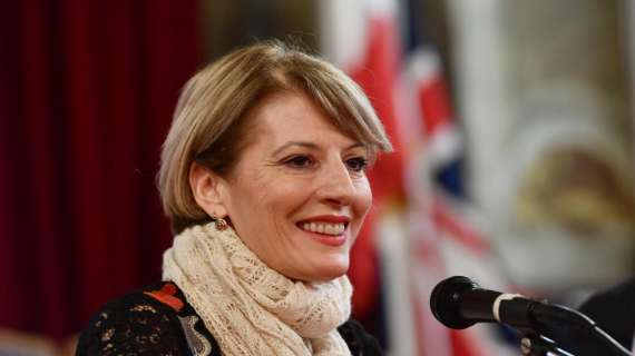 Morris (ambasciatrice Gran Bretagna): "Passione e agonismo ci accomunano"