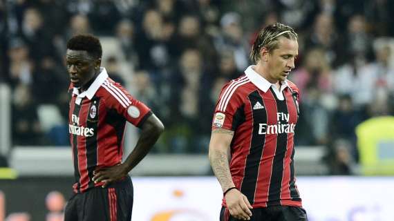 Il Milan si spegne sul più bello in una domenica orribile