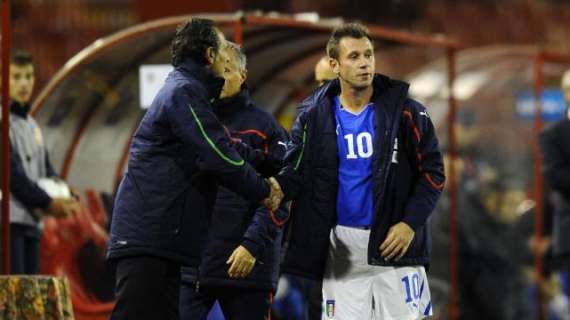 Prandelli: "Spero di recuperare Cassano e Rossi per l'Europeo"