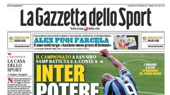 La Gazzetta in apertura: "Milan, l'Europa a ogni costo. Tutta la verità in 40 giorni"
