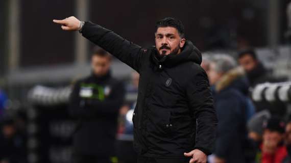 Serie A, Gattuso corre veloce: solo Juventus e Napoli hanno media punti superiore