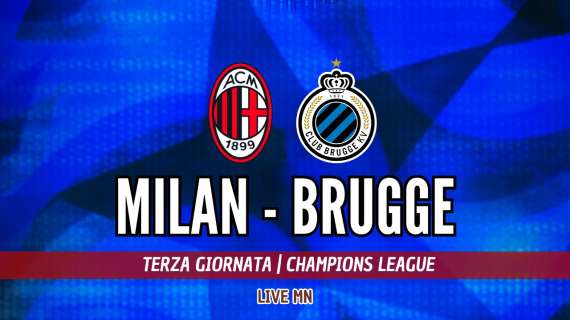 LIVE MN - Milan-Brugge (3-1): fine partita. Decidono Okafor e Chukwu, i cambi di Fonseca