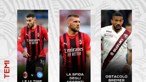 LIVE MN - Dalle 19 siamo in diretta su Twitch! Il pre Napoli col dubbio Theo: le ultime di formazione