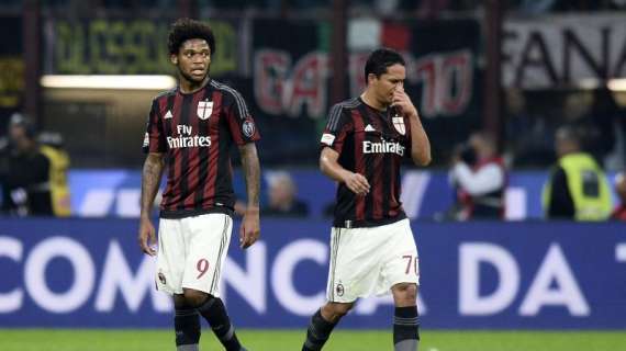 Tuttosport - Bacca-Luiz Adriano: ecco la coppia d’attacco perfetta per il Milan, ma serve un nuovo cambio di modulo