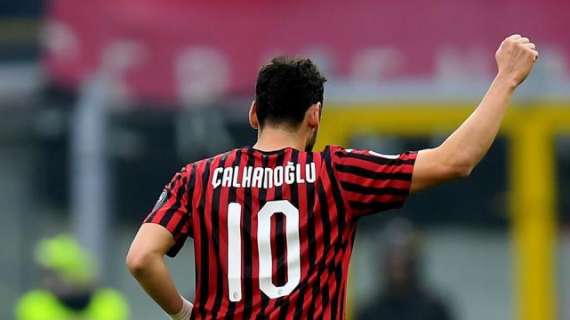 Calhanoglu, diciassette gol in rossonero: raggiunto Crespo