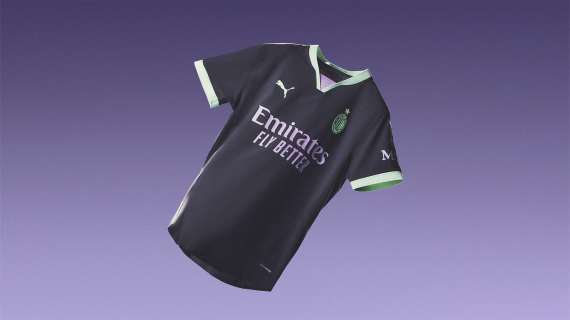 Milan: il third kit PUMA utilizza la tecnologia RECYS, e la personalizzazione è riciclabile