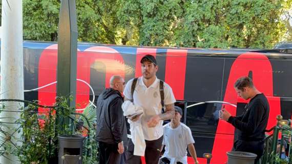 VIDEO MN - Milan arrivato a Roma, Theo e Reijnders i più acclamati