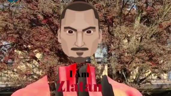 Il solito Zlatan sui social: lo svedese dà vita al busto rossonero di Milanello
