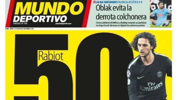 Mundo Deportivo e la valutazione di Rabiot: "50 milioni"