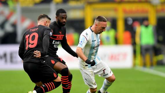 Verso Salernitana-Milan, ecco tutte le statistiche del match