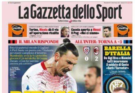 La Gazzetta dello Sport esalta Ibra: "Riecco il re"