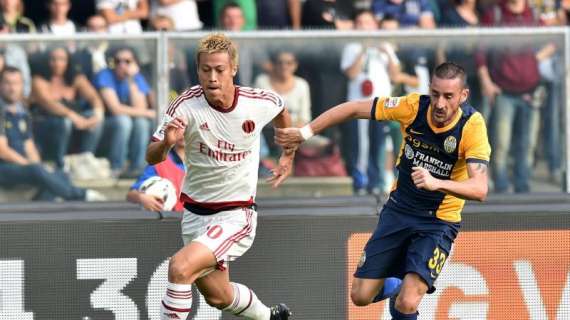 Verona-Milan, totale equilibrio negli scontri diretti al Bentegodi