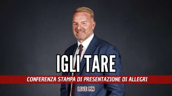 LIVE MN - Tare in conferenza stampa: "Jashari ha il desiderio di giocare con noi, ma dobbiamo rispettare le eventuali scelte del Brugge"